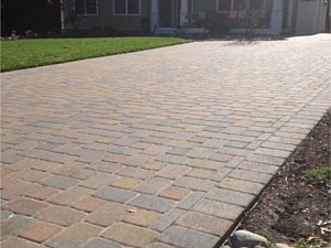 Paver driveway